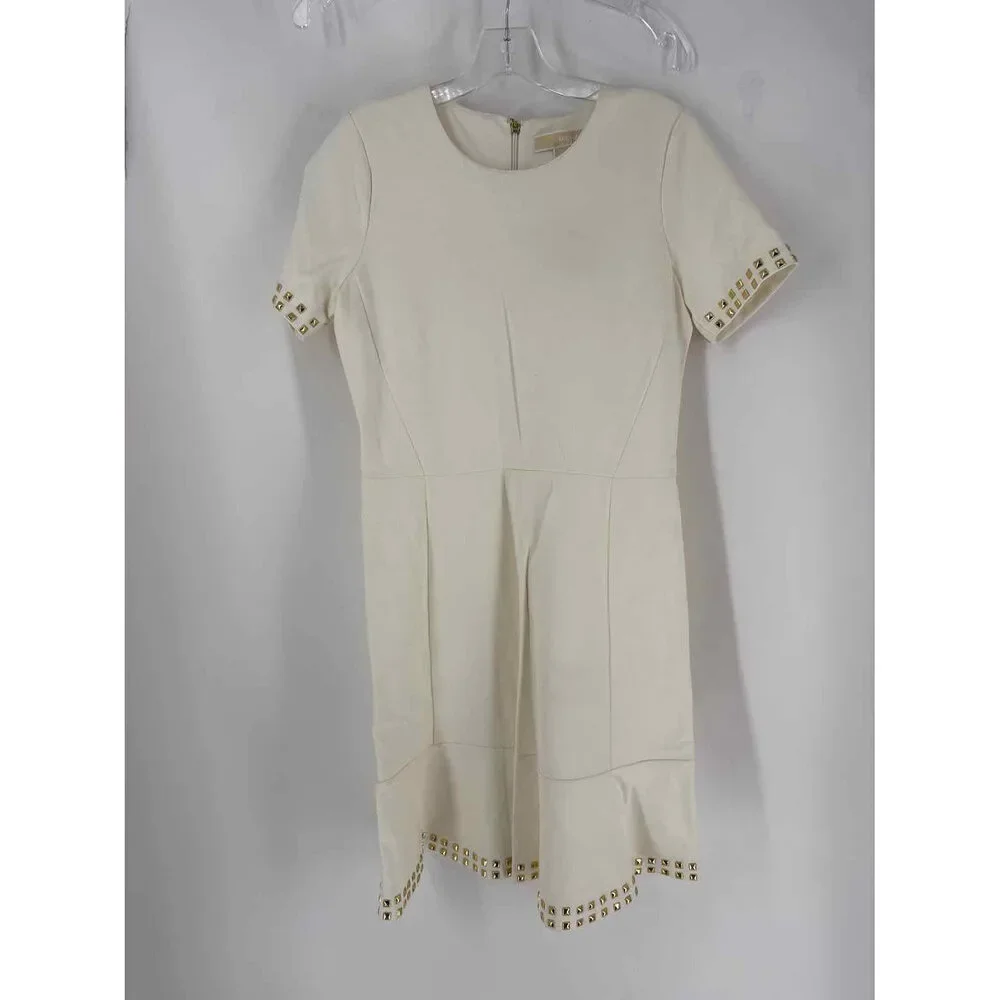 Size M Michael Kors Cream Dress